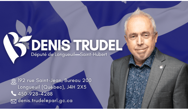 Denis Trudel, député de Longueuil - St-Hubert