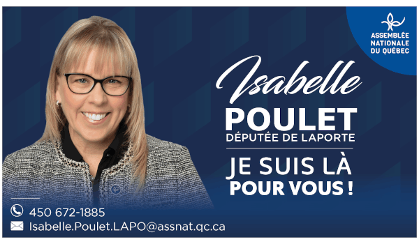 Isabelle Poulet, députée de Laporte