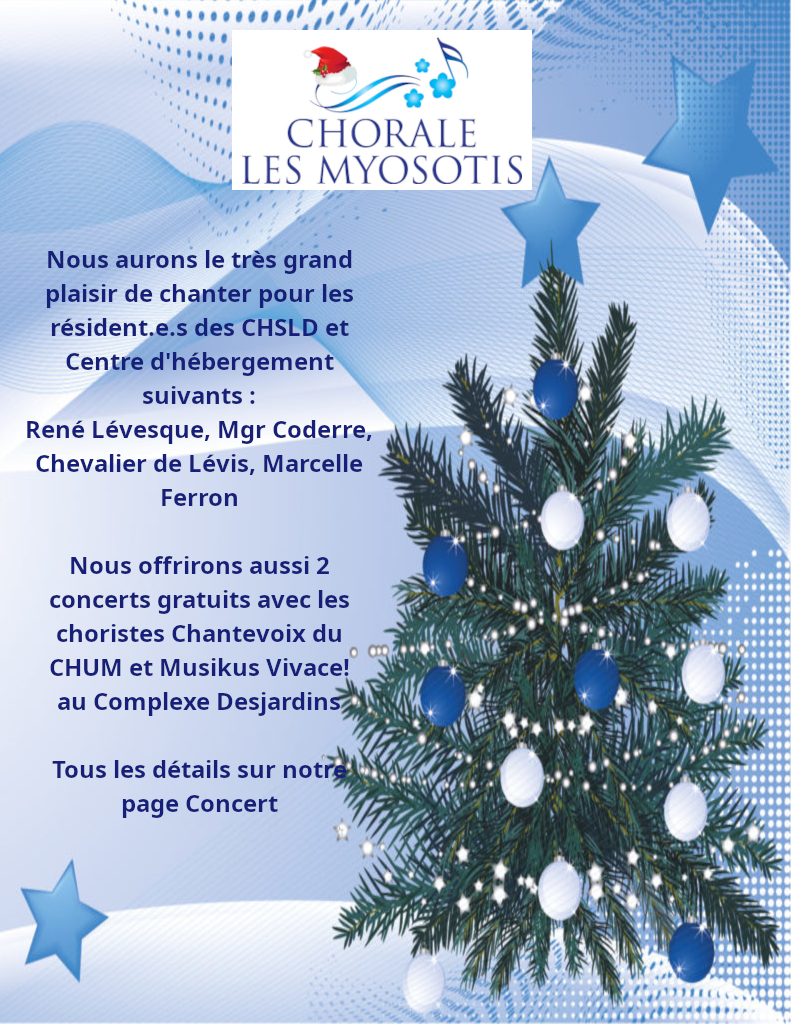 Tous nos concerts de Noël 2024